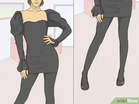 Image titled Style Black Tights Step 10