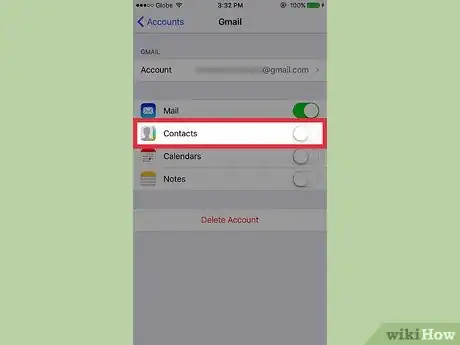 Image titled Remove Email Contacts from an iPhone Step 5