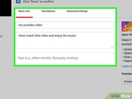 Image titled Upload Audio to YouTube on PC or Mac Step 21