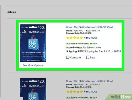 Image titled Purchase a PSN Card on PC or Mac Step 11