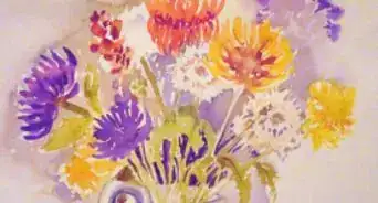 Paint Chrysanthemums in Watercolor