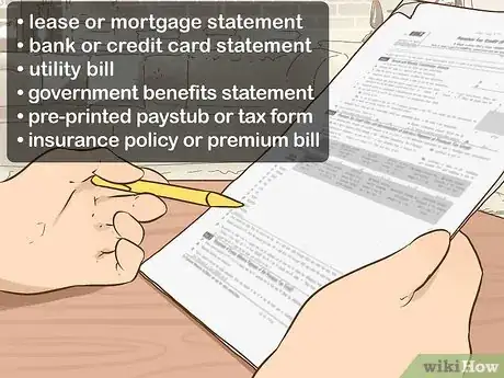 Image titled Get Proof of Address Step 1