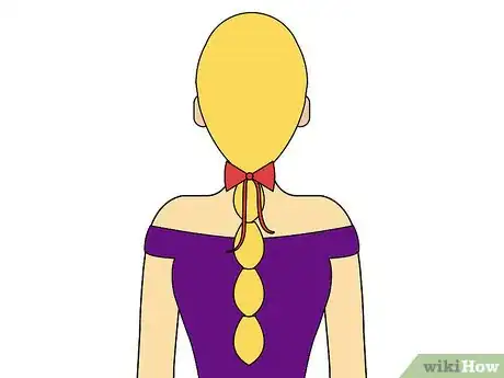 Image titled Create a Bubble Ponytail Step 3