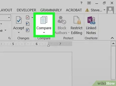 Image titled Compare Two Word Documents on PC or Mac Step 4