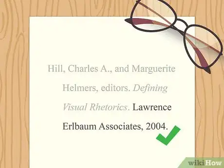 Image titled Cite Books in MLA Bibliographies Step 8