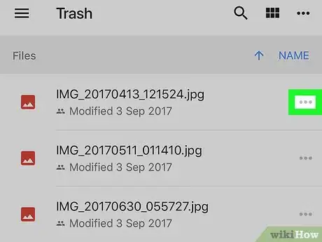 Image titled Recover Deleted Google Drive Files on iPhone or iPad Step 4