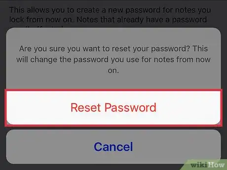 Image titled Reset Your Password for Locked Notes on an iPhone Step 6