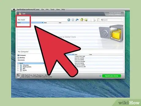 Image titled Protect Files in a Sandisk USB Flash Drive with Sandisk Secureaccess on Mac Step 8