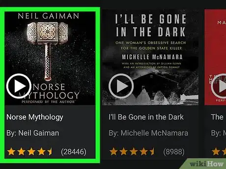 Image titled Purchase an Audible Audiobook on Android Step 4