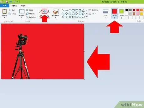 Image titled Cut out a Picture (Green Screen) Step 15