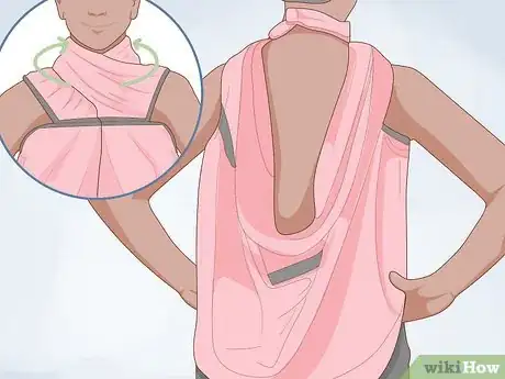 Image titled Wear a Vinyasa Wrap with Armholes Step 11