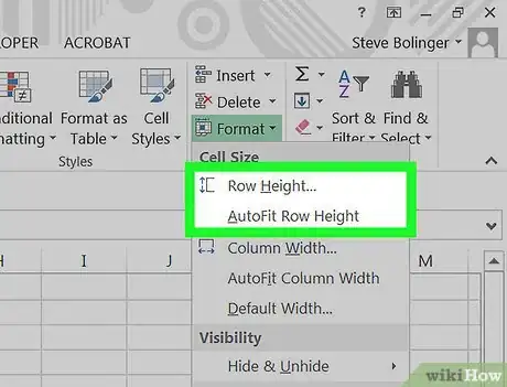 Image titled Type in Excel on PC or Mac Step 10