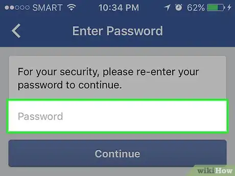 Image titled Deactivate a Facebook Account Step 8