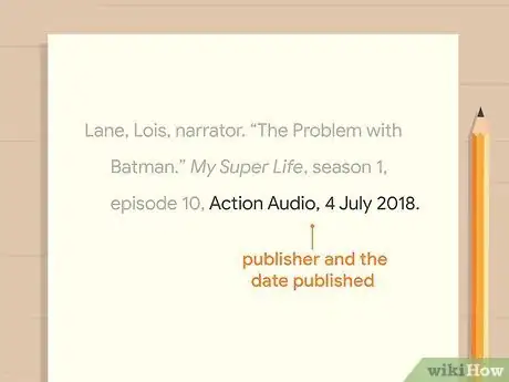 Image titled Cite a Podcast Step 4