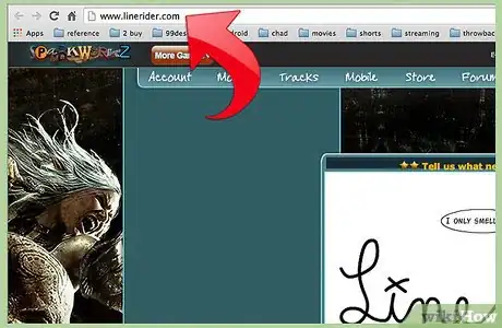 Image titled Use Line Rider Step 1