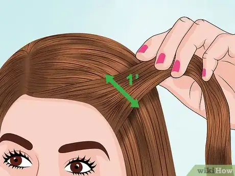 Image titled Color Streak a Ponytail Step 1