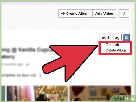 Image titled Delete an Album on Facebook Step 5