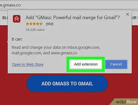 Image titled Send Mass Emails in Gmail Using GMass Step 7