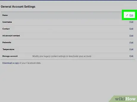 Image titled Edit a Facebook Page Name on PC or Mac Step 4