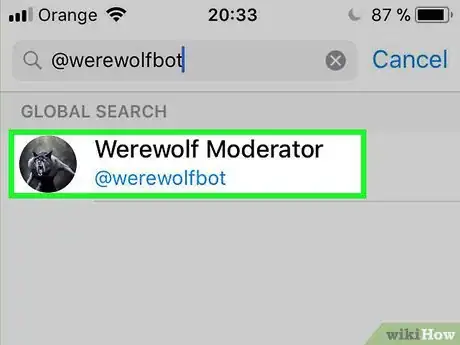 Image titled Play Werewolf on Telegram on iPhone or iPad Step 4