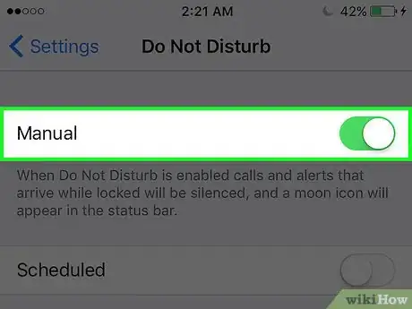 Image titled Enable Do Not Disturb when an iPhone Is Unlocked Step 3