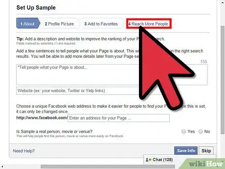 Image titled Create a Facebook Page for Work Step 10