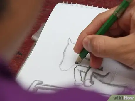 Image titled Draw a Horse Jumping Step 9