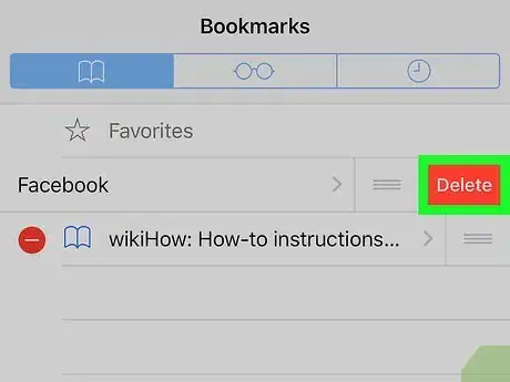 Image titled Delete Bookmarks from an iPhone Step 6