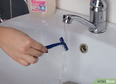 Image titled Shave Using Only a Razor and Water Step 9