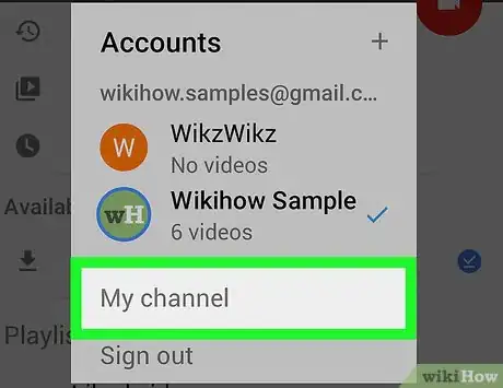 Image titled Change Your Username on YouTube Step 3