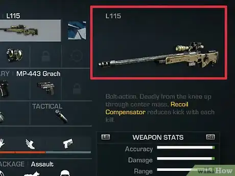 Image titled Quickscope in Call of Duty_ Ghosts Step 1