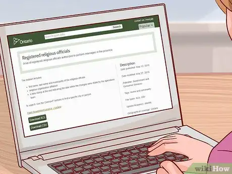 Image titled Get Married in Ontario Step 2