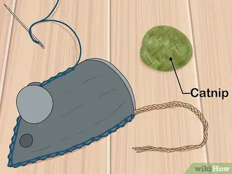 Image titled Make a Furry Mouse Toy for Cats Step 11