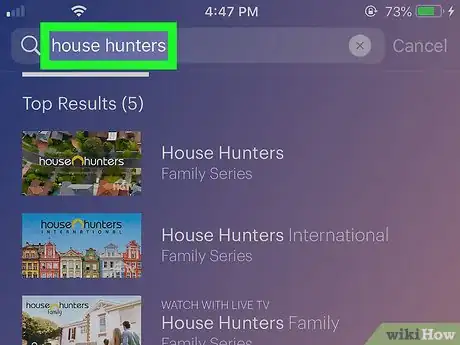 Image titled Search on Hulu on iPhone or iPad Step 3