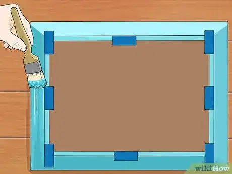 Image titled Paint a Non‐Removable Mirror Frame Step 15