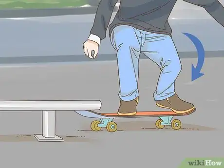 Image titled Frontside Boardslide Step 4