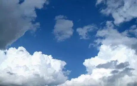 Image titled Clouds in the blue Sky