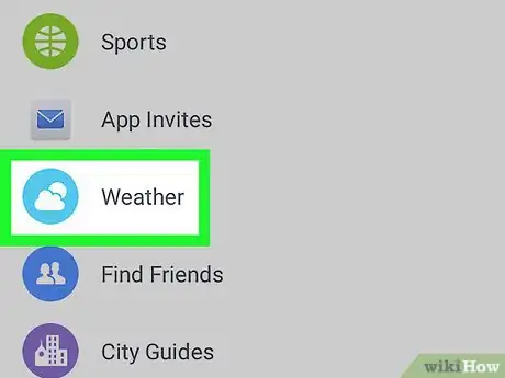 Image titled Use the Facebook Weather App on Android Step 3