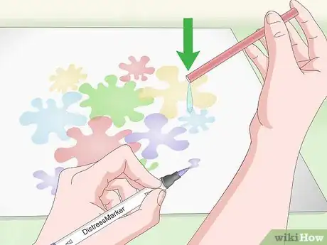 Image titled Water Color with Distress Markers Step 12