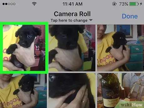 Image titled Add Photos to a Post on Facebook Step 4