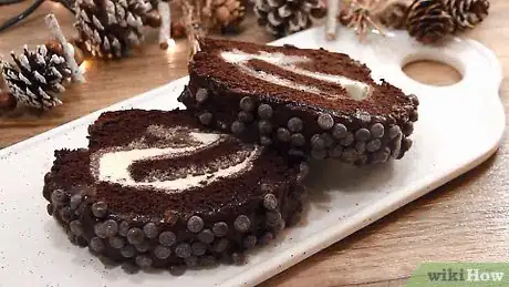 Image titled Make Christmas Ice Cream Log Step 18