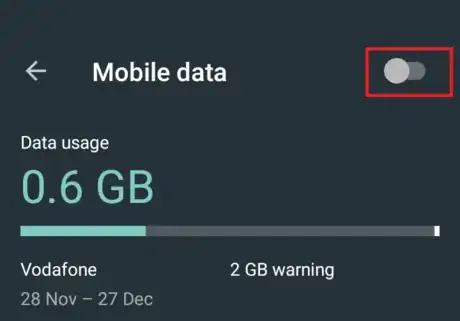 Image titled Tuen on Mobile Data Android 7.png