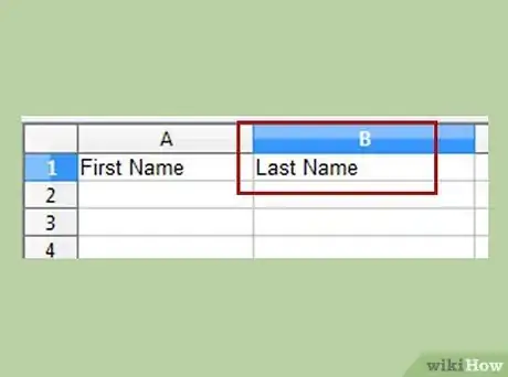 Image titled Create an Address Book Using Open Office Calc Step 6Bullet2