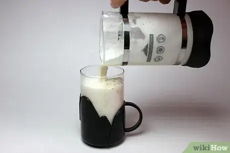 Image titled Make a Cappuccino with a French Press Step 9