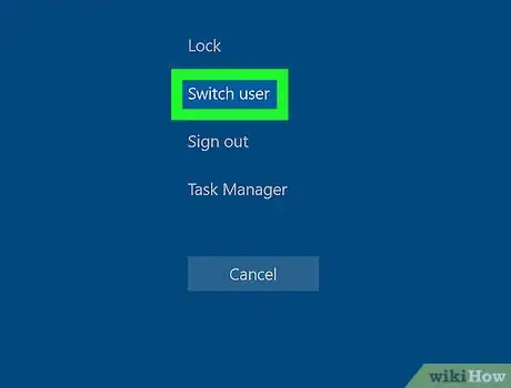 Image titled Switch Users on Windows Step 2