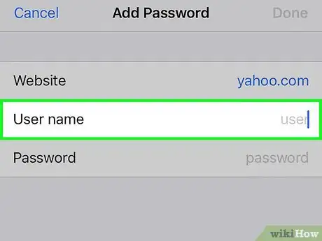 Image titled Save Your Name and Passwords for Safari on an iPhone Step 7