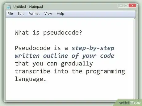 Image titled Write Pseudocode Step 1