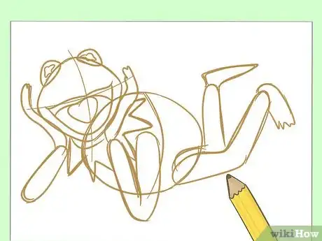 Image titled Draw Kermit the Frog Step 7