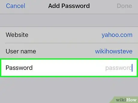 Image titled Save Your Name and Passwords for Safari on an iPhone Step 9