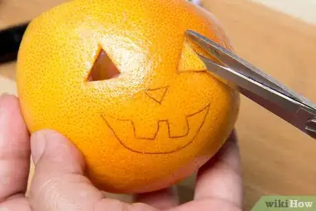 Image titled Make a Jack O'Lantern from an Orange Step 5